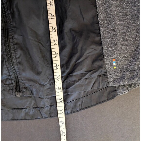 Smartwool Ultra Light Men's XL Full Zip Black Packable Nylon Sport Vest - Picture 8 of 8